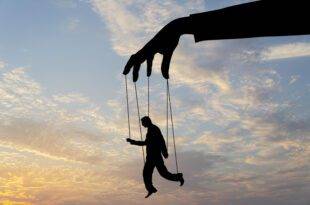 dictatorship oppression collage concept